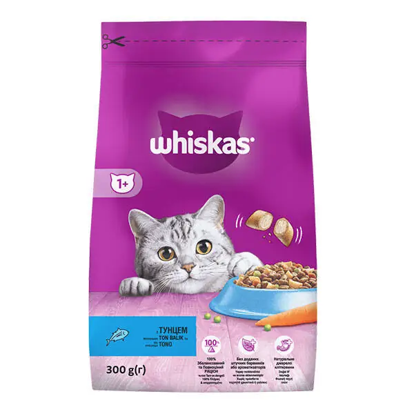 Whiskas Ton Balıklı ve Sebzeli Kedi Maması 300 gr - 1