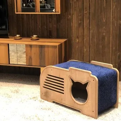 Woofy Catsy 1-A Kedi Evi - 2