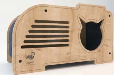 Woofy Catsy 1-A Kedi Evi - 3