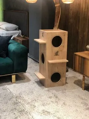 Woofy Catsy 14-A Kedi Evi - 4