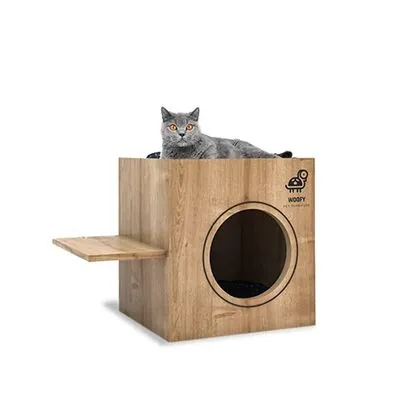 Woofy Catsy 16-A Kedi Evi - 1