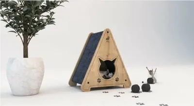 Woofy Catsy 2-A Kedi Evi - 3