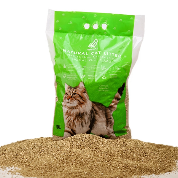Woofy Doğal Kedi Kumu 10 Lt - 1
