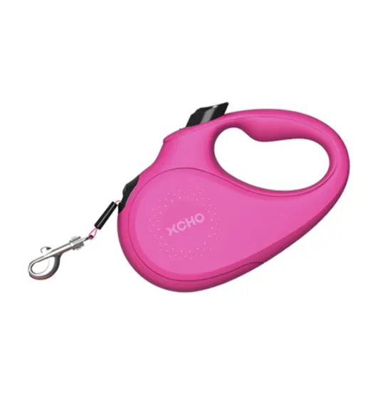 Xcho Classic Otomatik Gezdirme Tasması 5 M 25 KG - Pembe - 1