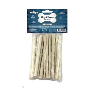 Zampa Beyaz Burgu Çubuk (Sticks) Kemik Köpek Ödülü 25 li 5g