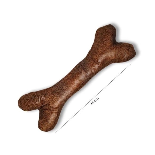 Zampa Kemik Şeklinde Kumaş Köpek Oyuncak 36cm - 1