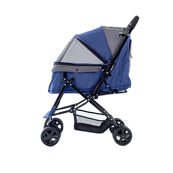 Zampa Nova Kedi & Köpek Arabası Lacivert, 52x76.5x95cm - 3