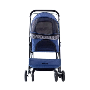 Zampa Nova Kedi & Köpek Arabası Lacivert, 52x76.5x95cm - 5