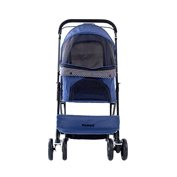 Zampa Nova Kedi & Köpek Arabası Lacivert, 52x76.5x95cm - 5