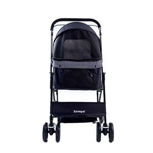 Zampa Nova Kedi & Köpek Arabası Siyah, 52x76.5x95cm - 2