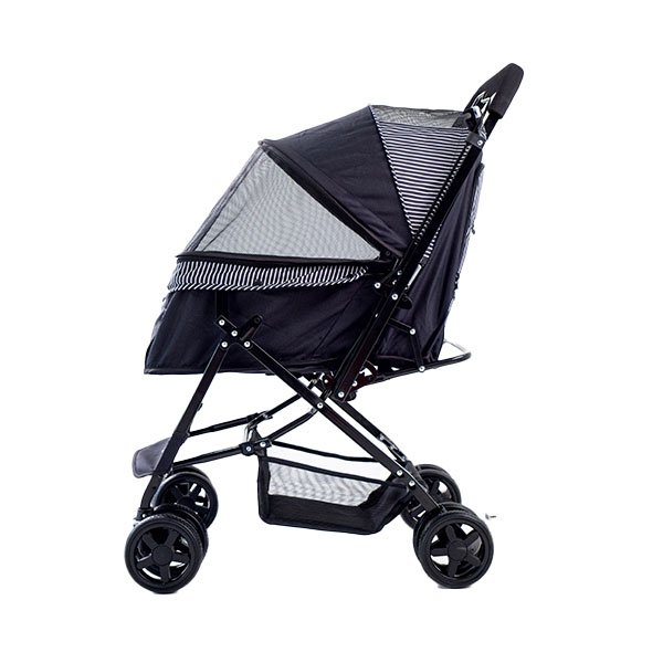 Zampa Nova Kedi & Köpek Arabası Siyah, 52x76.5x95cm - 8