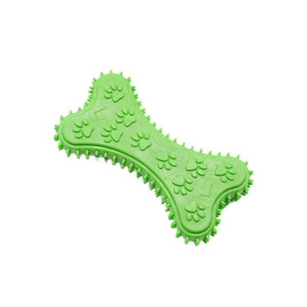 Zampa Pati Desenli Dikenli Plastik Kemik Xlarge 18 x 9 cm - 1