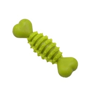 Zampa Plastik Dikenli Halter Kemik Köpek Oyuncağı Small 13 x 4 cm