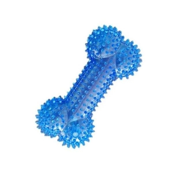 Zampa Rubber Kemik Desenli Tırtıklı Köpek Ödül Oyuncağı, 12,5cm - 1