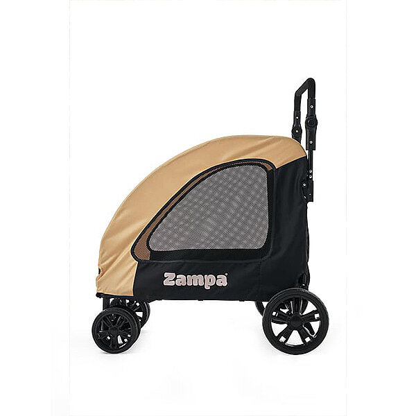 Zampa Sano Kedi ve Köpek Taşıma Arabası 78 x 96 x 105 cm (Haki) - 8