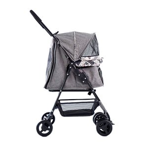 Zampa Showtime Kedi & Köpek Arabası Gri, 42x69.5x88cm - 4