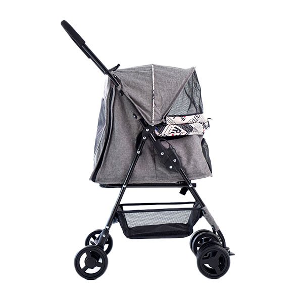 Zampa Showtime Kedi & Köpek Arabası Gri, 42x69.5x88cm - 4