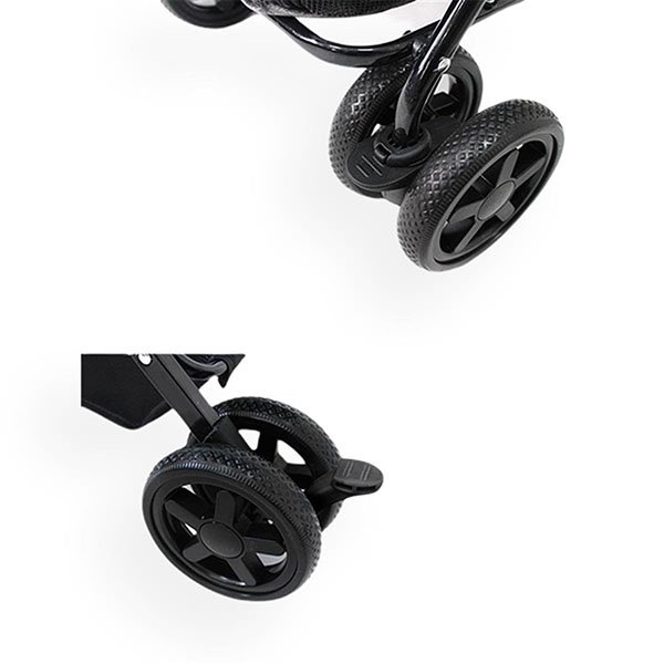 Zampa Showtime Kedi & Köpek Arabası Siyah, 42x69.5x88cm - 2