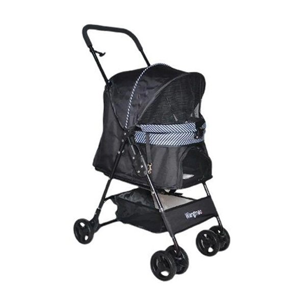 Zampa Showtime Kedi & Köpek Arabası Siyah, 42x69.5x88cm - 1