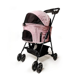 Zampa Verstappen Kedi & Köpek Arabası Pembe, 45x64x96cm - 4