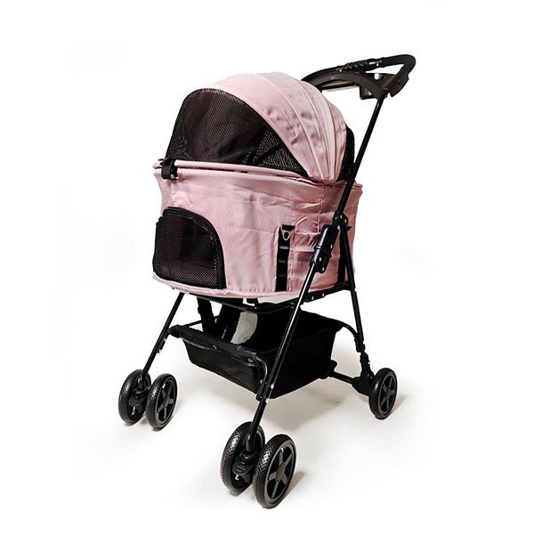 Zampa Verstappen Kedi & Köpek Arabası Pembe, 45x64x96cm - 4