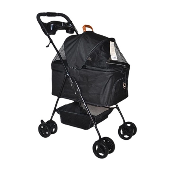 Zampa Verstappen Kedi & Köpek Arabası Siyah, 45x64x96cm - 1