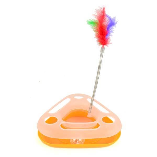 ZM-3822 Fareli Kedi Oyun Çemberi Üçgen - 1