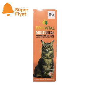 Zoovital Multivital Cat 13 Kedi Vitamin Malt 30 gr